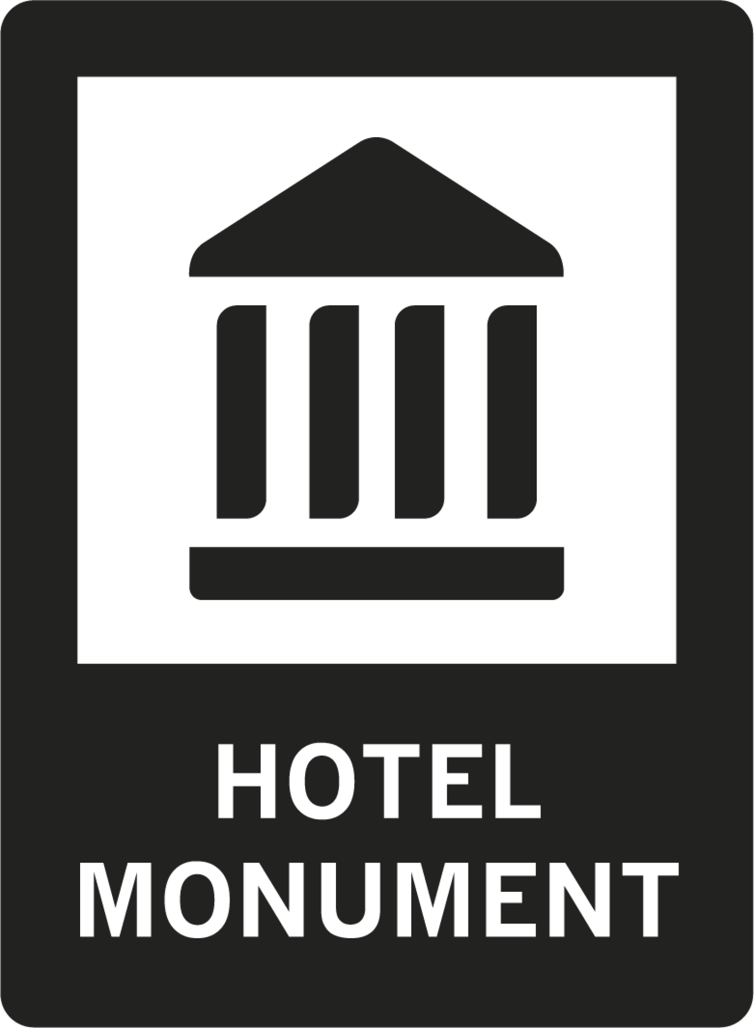 Logo hotel monument