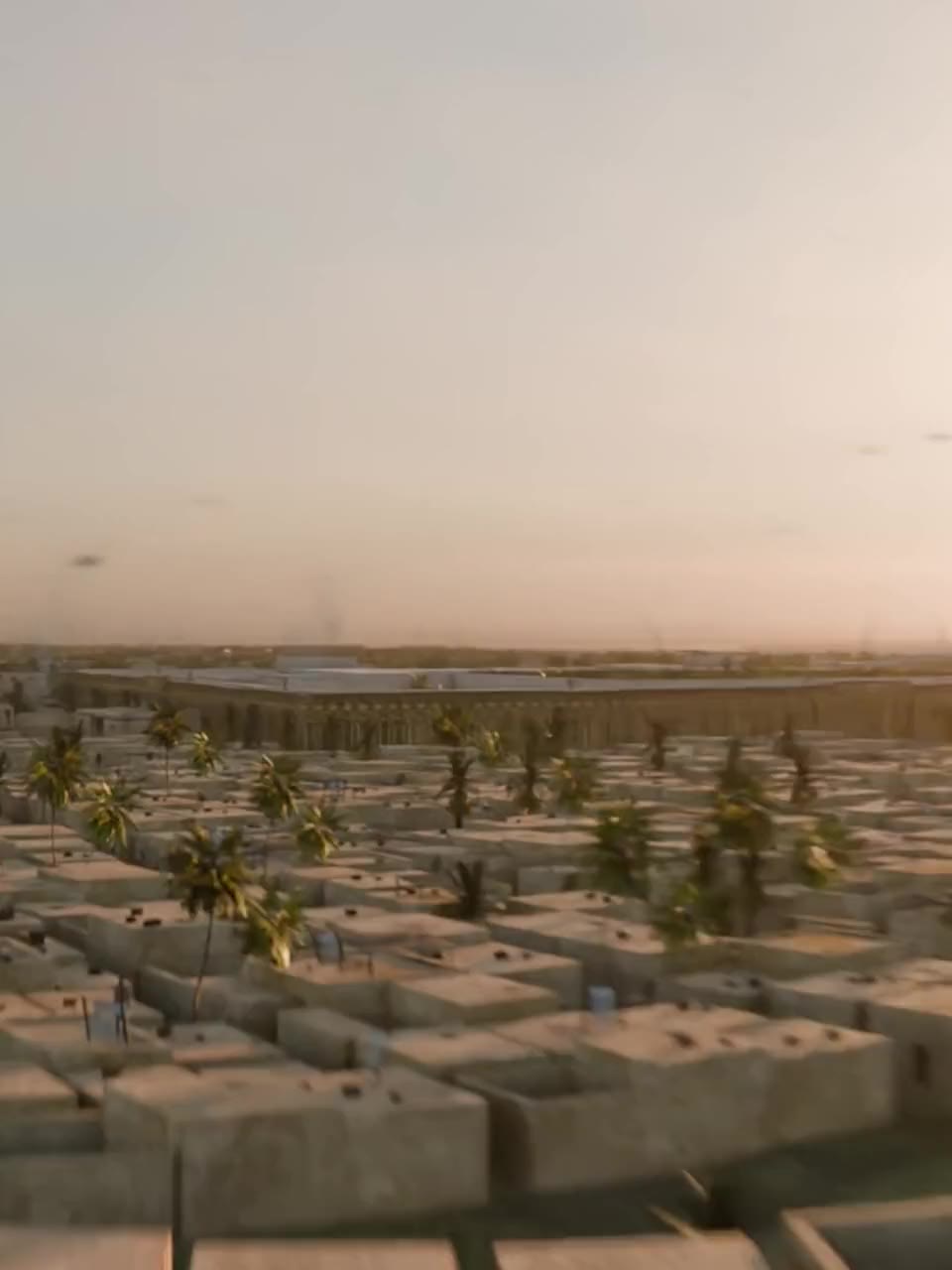 Vista de la ciudad de Menfis en la VI dinastía