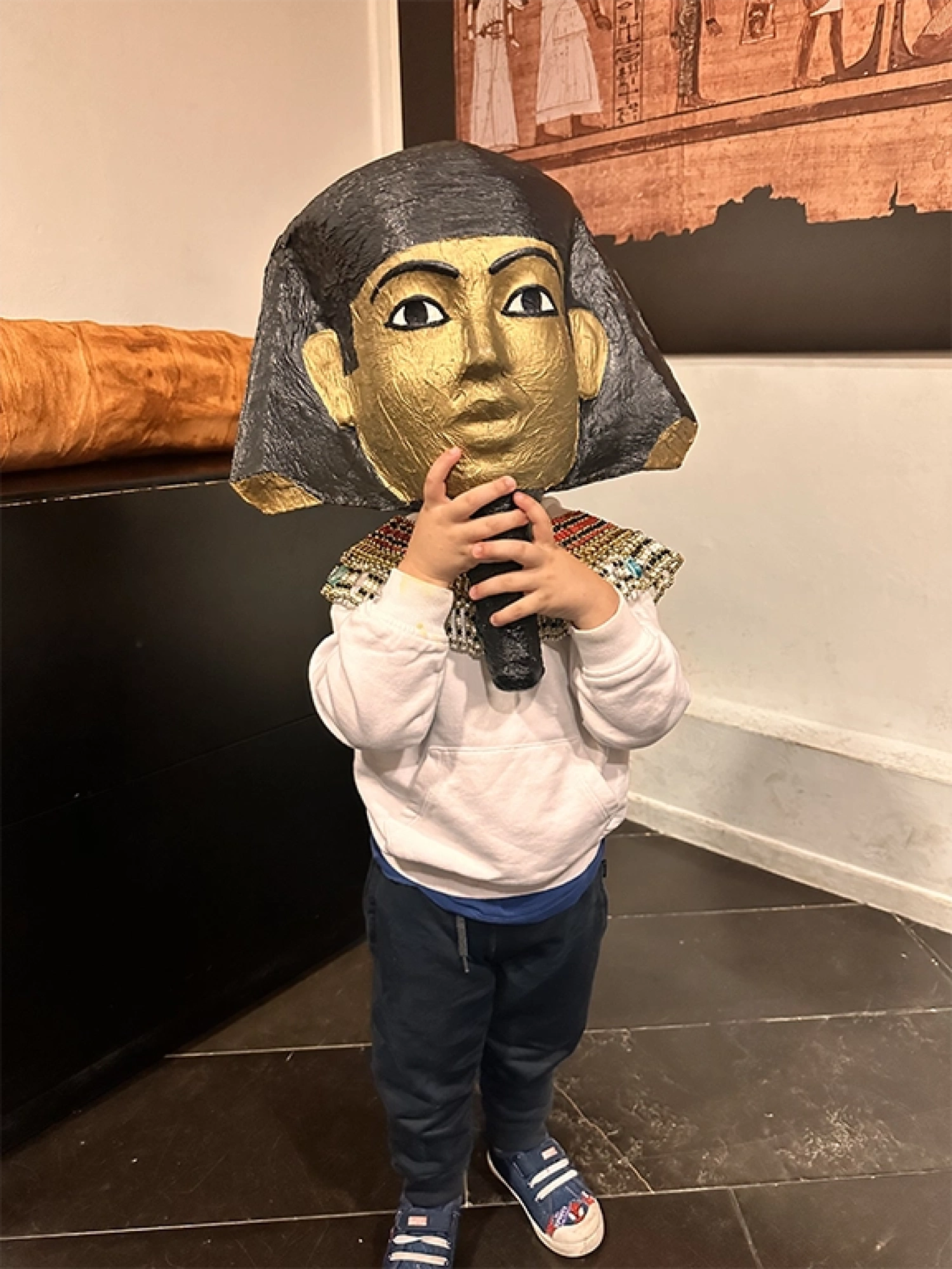 Egyptian Museum. Early childhood education activity.