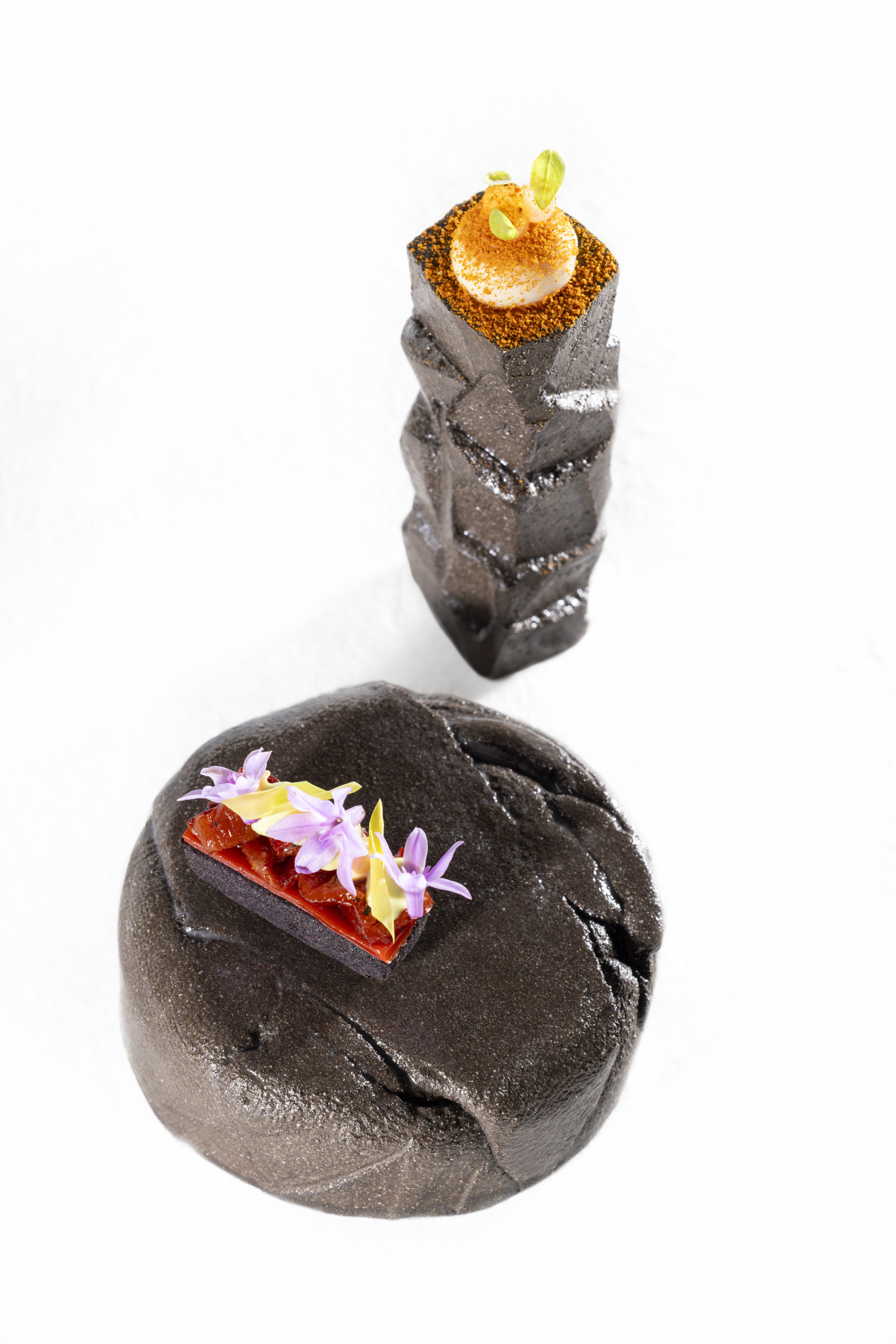 LASARTE Mochi de carabinero y kalamanci