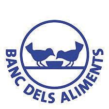 El logotipo circular muestra un cerdo y un texto azul sobre un fondo blanco.