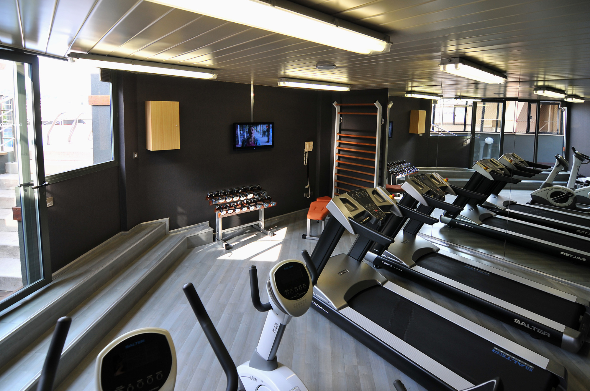 Sala Fitness del Hotel Barcelona Universal