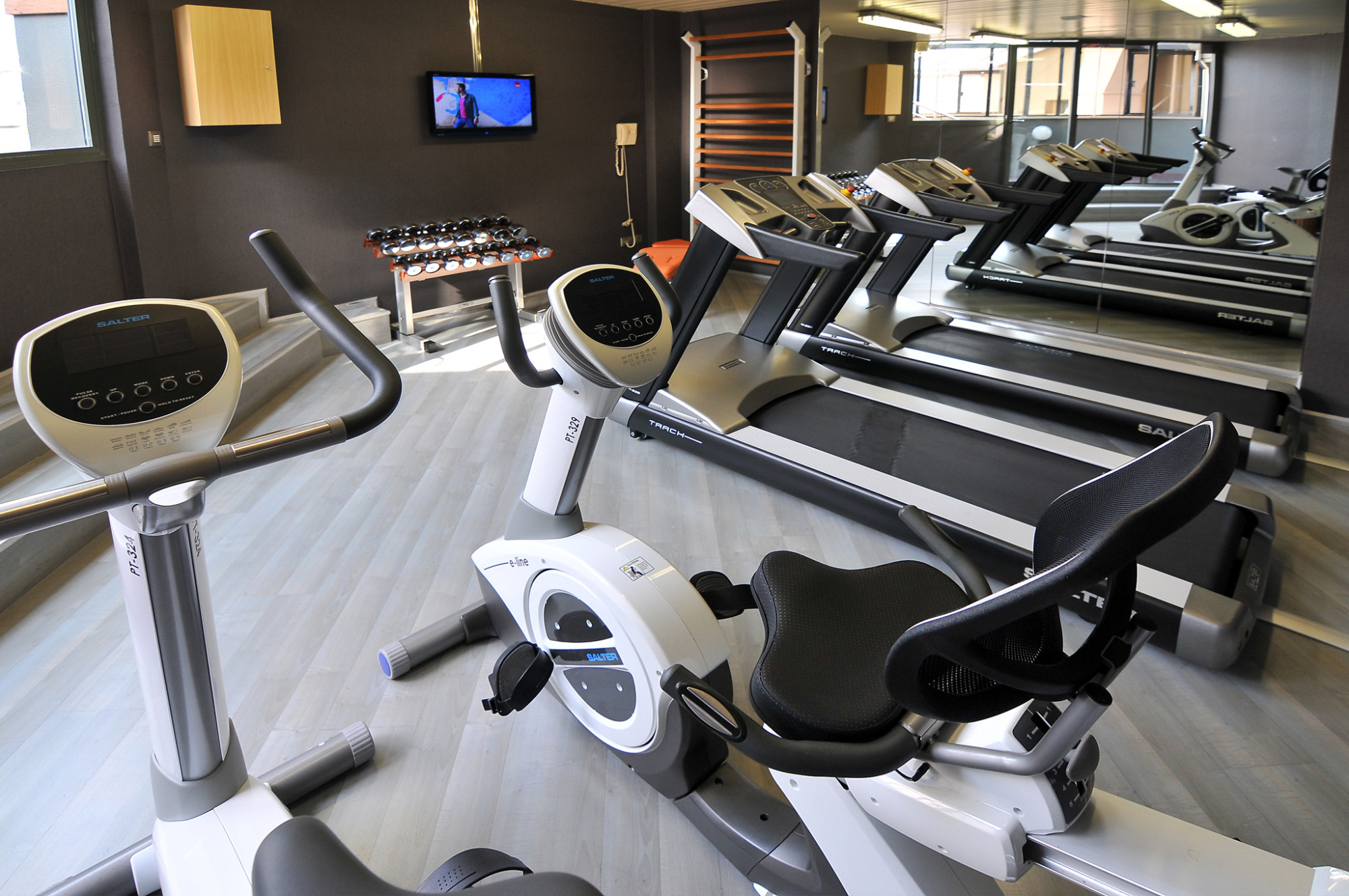 Sala Fitness del Hotel Barcelona Universal