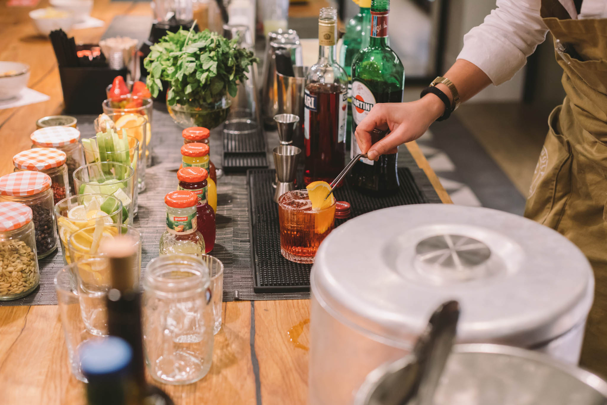 Masterclass de cocktails en Hotel Barcelona Universal